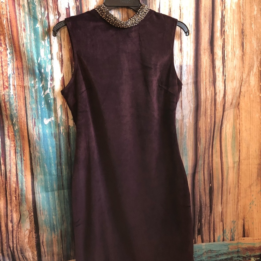 Deep Plum Velvet Dress!